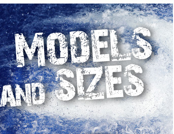 Models and sizes 
